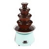 Chocolate Fondue Fountain, 4-Tier 2.2 lb Capacity Electric Chocolate Fondue