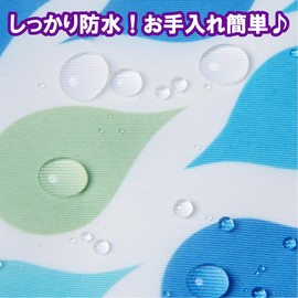 Sofraphyrene Apron, Drops, Flat Type, Blue