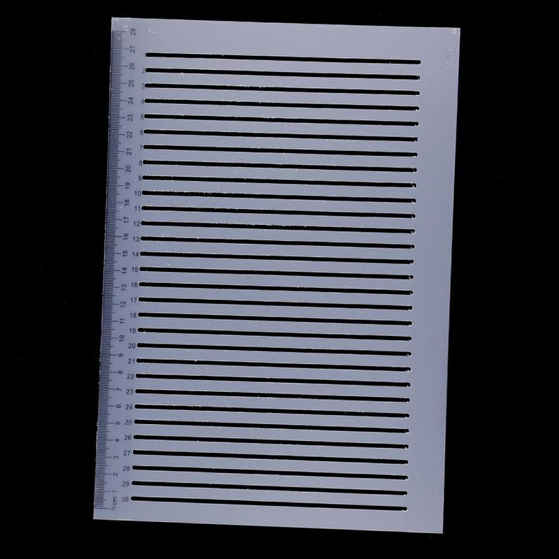 Scale Infinite Straight Rulers Plastic Measuring Ruler 28cm Plastic Ruler