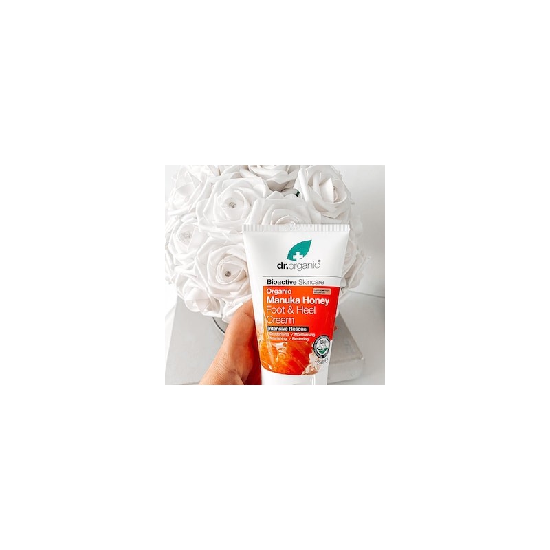 Dr Organic Manuka Honey Foot & Heel Cream 125ml