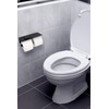 Neater Nest Reversible Toilet Paper Holder with Phone Shelf, Modern