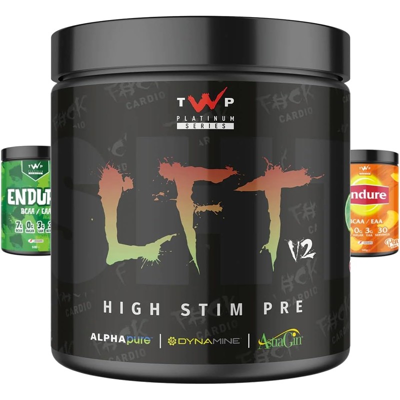 TWP Nutrition Platinum Series LFT V2, High Stim Strong Pre