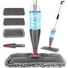 Spray Mop for Floor Cleaning with 3pcs Washable Pads -