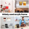 Thyle 8 Pcs Acrylic Photo Frame 8.5 x 11'' Clear