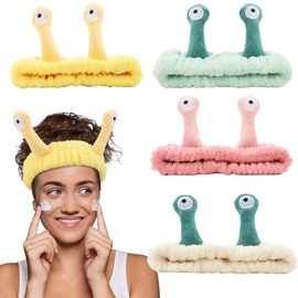Canitor Snail Spa Headband Makeup Skincare Headband for Washing Face Small Cute Fun Funny Gifts Weird Stuff for Young Adult Women Self Skin Care Beauty Preppy Teen Tween Teenage Trendy Stuff