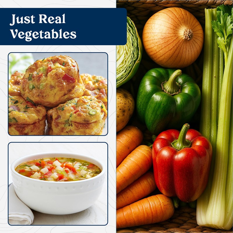 Augason Farms Vegetable Medley Blend Can - Freeze Dried &