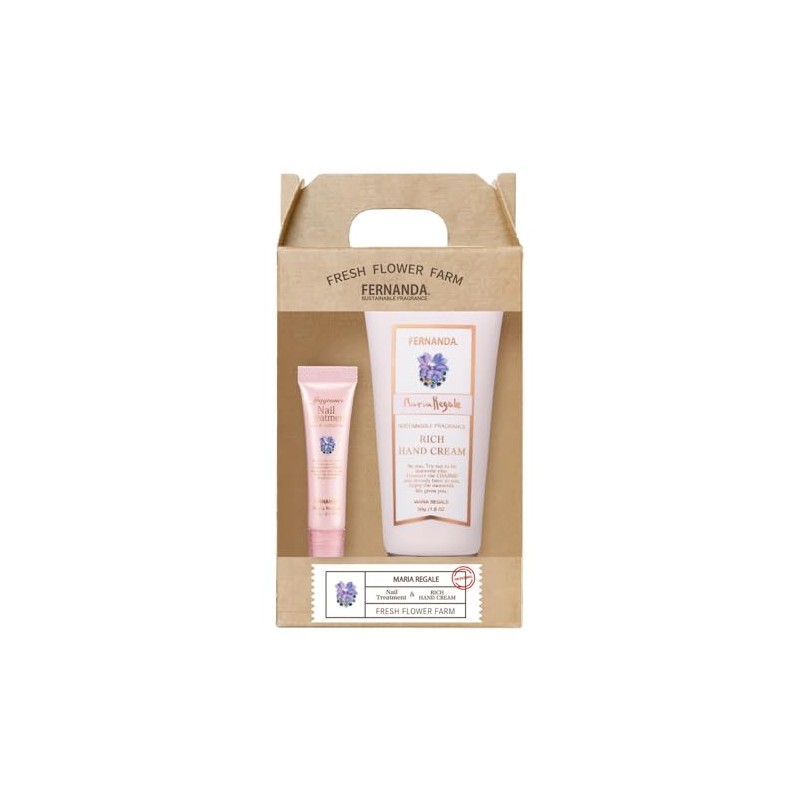 Fernanda Nail Treatment & Rich Hand Cream Gift Set Maria