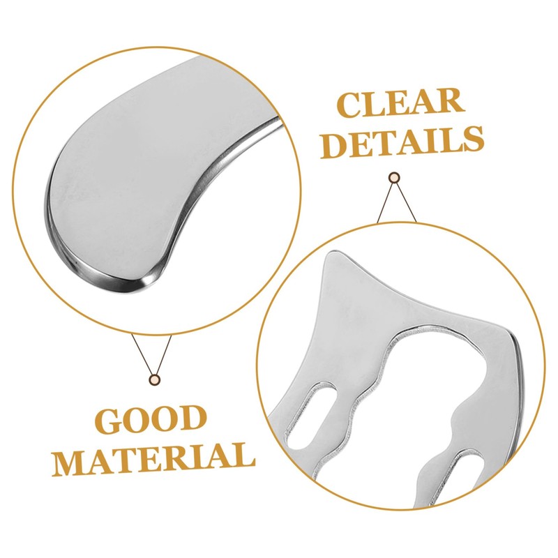 OATIPHO Multi Function Stainless Steel Muscle Scraper Tool for Body