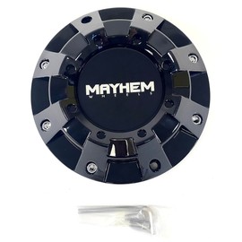 Mayhem Wheels C108100B 81492090F-1 Gloss Black Center Cap