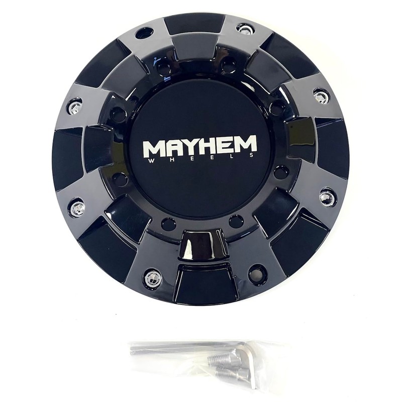 Mayhem Wheels C108100B 81492090F-1 Gloss Black Center Cap