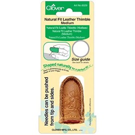 Clover Natural Fit Leather ThimbleM