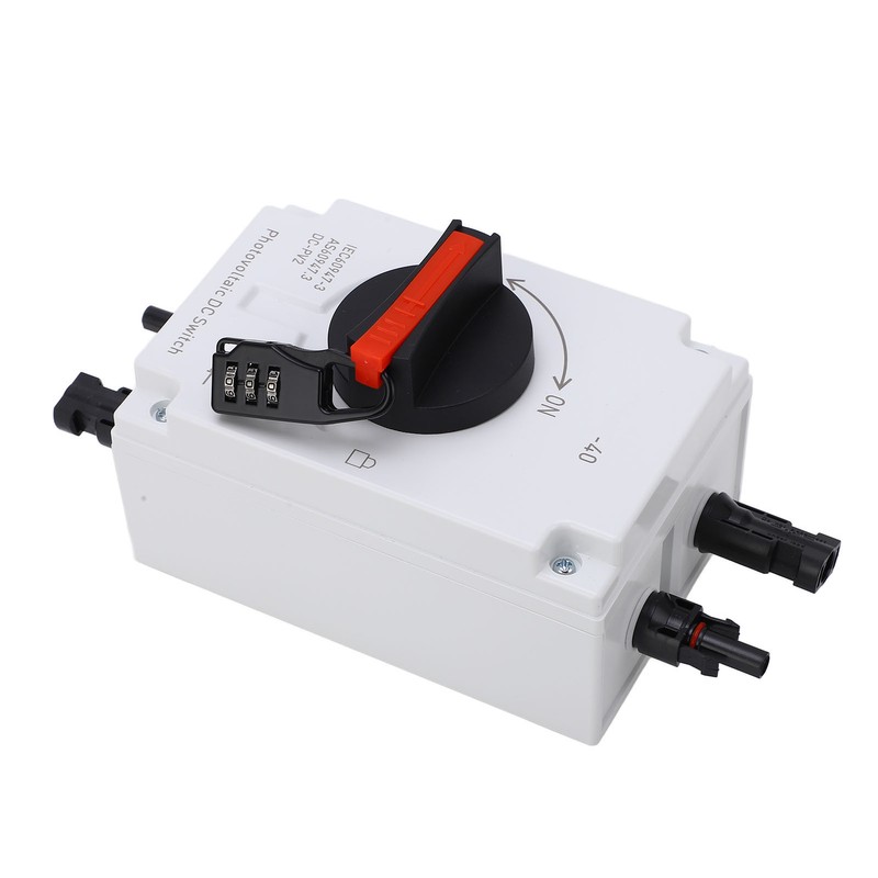 PV Solar Disconnect Switch 32A 4P IP66 Waterproof Photovoltaic Isolator