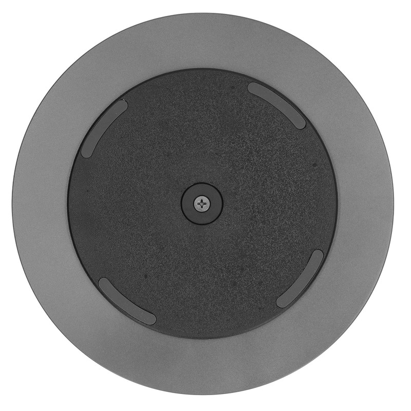 Swivel Monitor Stand Dark Gray Aluminum Alloy Turntable Design Monitor