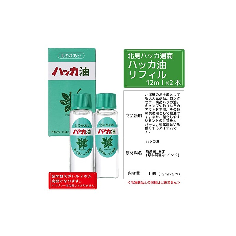 Chimoo Katami Peppermint Oil Set, 0.4 fl oz (12 ml)