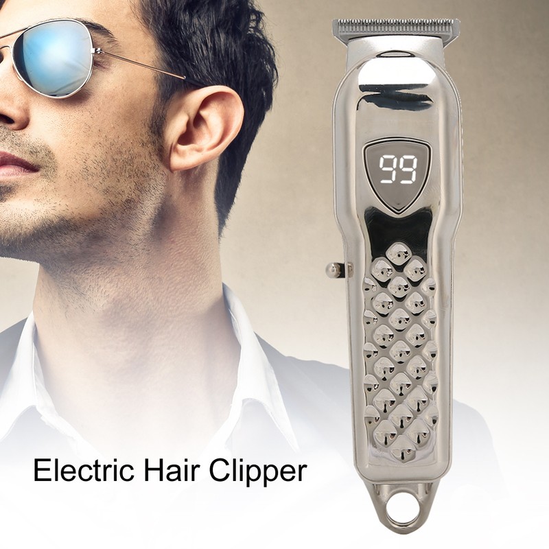 SK-755 Hair Clipper USB Rechargeable Digital Display Men Male Electric