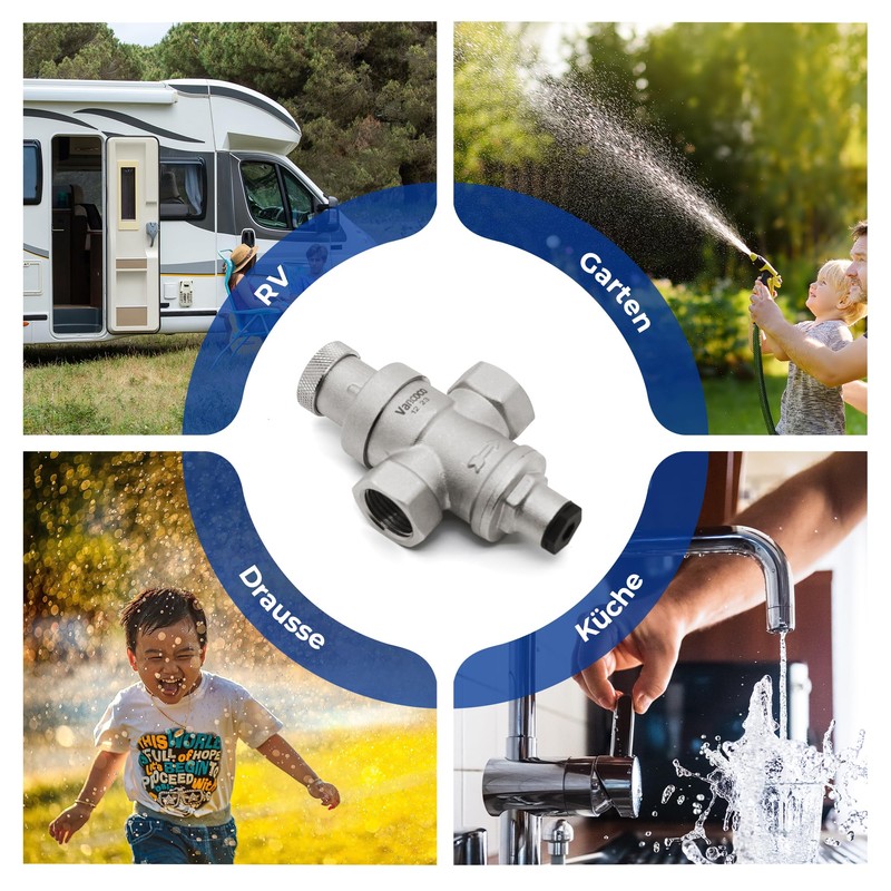 Vancoco Pressure Regulator Water Pressure Regulator Water Pressure Regulator Pressure
