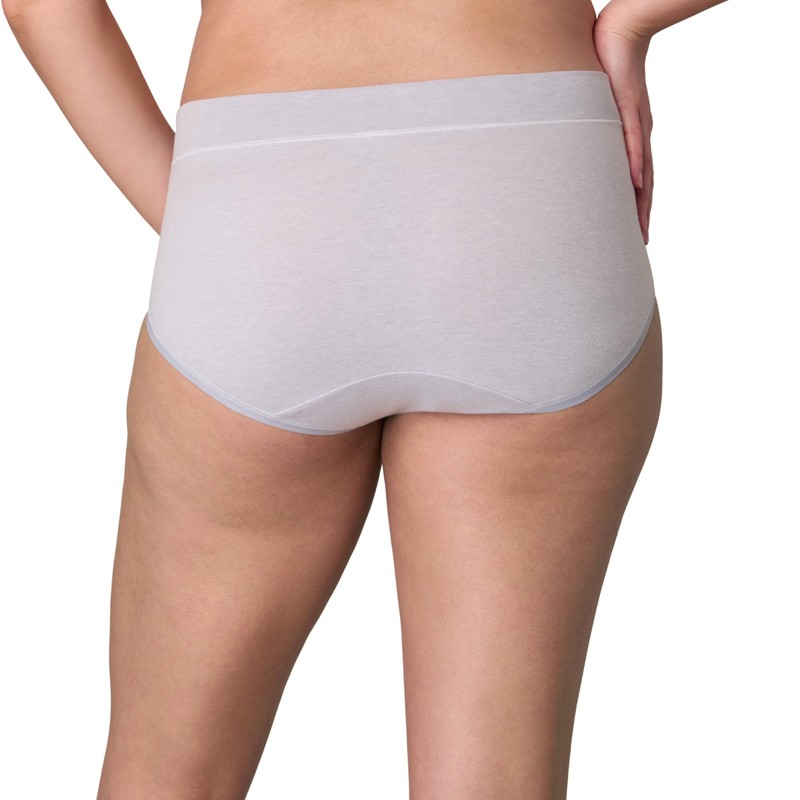 Playtex Women's Hipster Pack, Plus-Size Underwear Available, Tummy Smoothing, Moisture-Wicking,