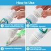 Self-Closing XXL Toothpaste Caps 3-Pack White, Sensodyne Pronamel Compatible by