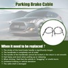 GXARTS Left and Right Parking Brake Cable 597602V000 597702V000 Compatible