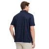 Rouen Golf Shirts for Men Dry Fit Moisture Wicking Mens
