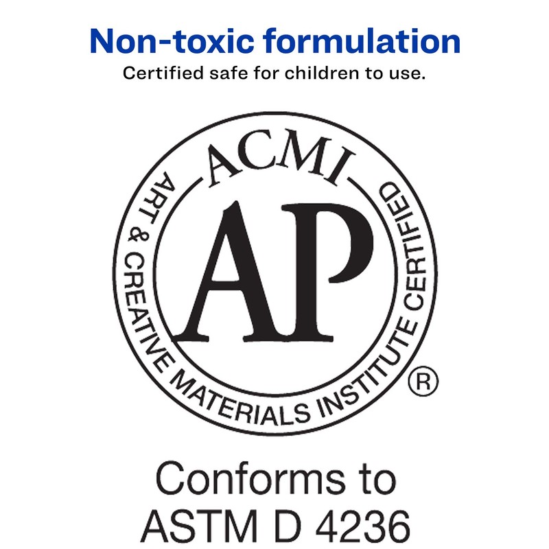 Avery Glue Stic - Washable, Non-Toxic Glue Sticks for Classroom,