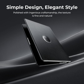 Travel Essential Case for MacBook Pro 14 inch, M5/M4/M3/M2/M1 Pro/Max Chip (2026-2021), Slim Protective Shell Cover, Advanced Cooling Ventilation, Business Executive Style, Black