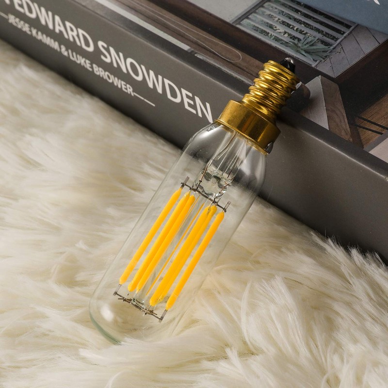 Leools E12 LED Bulb Dimmable 6W Equal 60 watt Light
