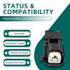 AUTOKAY 43100-08 Fuel Injector Adapter Connector Kit Fit for LS1