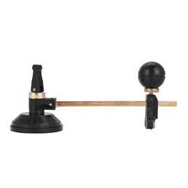 Cortador de vidrio circular, compás de 6 ruedas Cortador de corte circular con círculo de ventosa (30 cm)