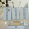 CAAHANJIA Bathroom Accessories Set 4 Pcs-Ceramic Gift Set Soap Dispenser
