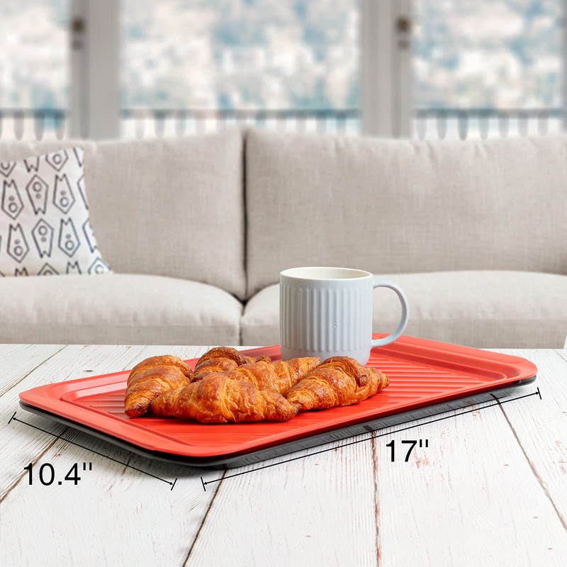 TP Deep Grilling Prep and Serve Trays, 18" x 12",