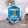 iGoto INOX2008 con 1 apagador escalera de 3 módulos, Acero