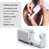 2 Pack 4mm Ear Piercing Kit with Cubic Zirconia Stud