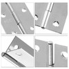 8 Pcs 38mm (1.5 inch) Door Hinges Stainless Steel Hinges