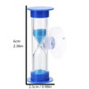 Hourglass Sand Timer 5 Minute with Suction Cup,Unbreakable Sand Watch