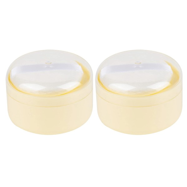 AUEAR, 2 recipientes vacíos para Polvo después del baño, con