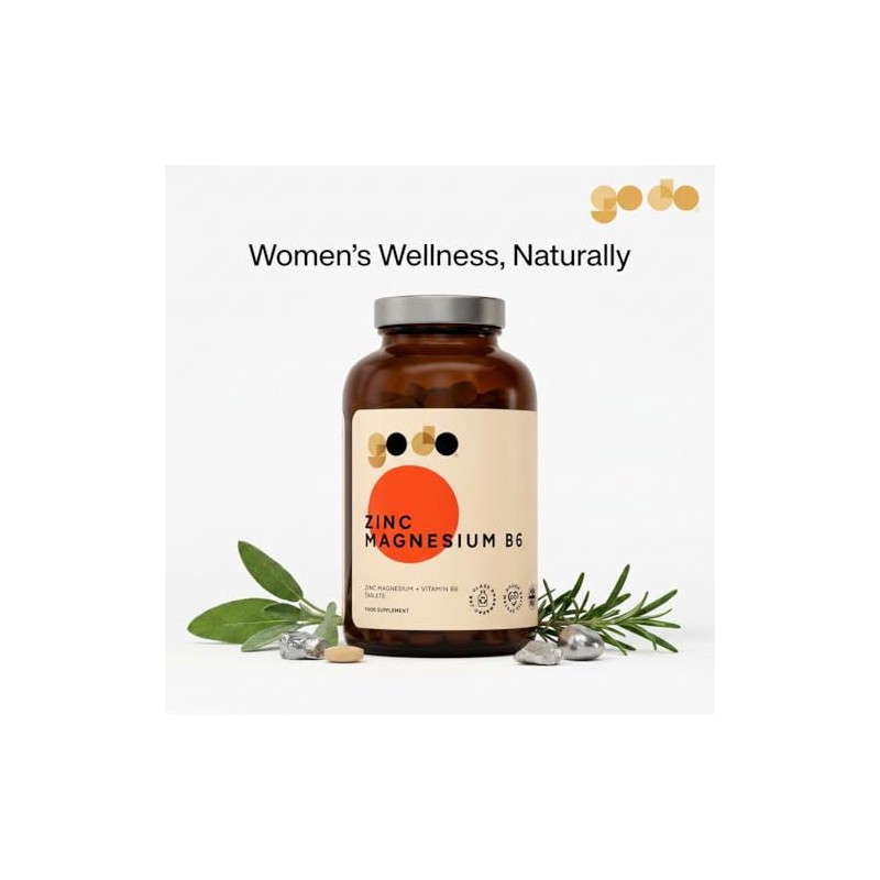 go do Zinc Magnesium Vitamin B6 Tablets — 360 Tablets,