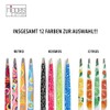 Nippes Orange Citrus Cosmetic Tweezers, Bevelled Tip, Stainless Steel, 9cm,