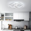 DELIPOP 23 Inch Dimmable Modern Ceiling Light, 36W 3000K/4500K/6000K Color