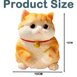 Cute Cat Squeeze Toy, Squishy Cat, Cat Squishy, Squeeze Catss Toy for Gift Ornament Toy, Novelty Cute Animals Stress Relieving Fidget Toy, Boys Girls Birthday Party Gifts