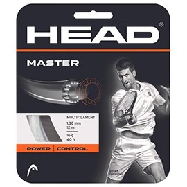 HEAD Unisex Adult Master Tennis String, Natural, 16L