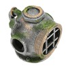 Aquarium Helmet Ornament Simulation Toxic Free Hideout House Resin Fish