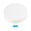 PATIKIL 3.5"/89mm PVC Pipe End Cap Fitting, 3 Pack Furniture