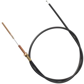 KitchenKipper 53630 Tiller Cable Rear Tine 39" Sheath Compatible with Earthquake Rear Tine Tillers 5055 5055c 7055 7055C 6015B 6015V 6065VEC 3200 - Sheath Forward Reverse Cable Replace Parts