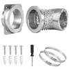 Hahoray Magnetic Dryer Vent Connector Kit Airtight Seal Magnetic Dryer