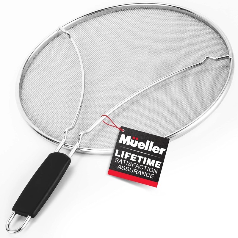 Mueller Austria 13 Inch Grip Splatter Screen For Frying Pan