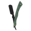 Foldable Beard Blade Holder Stainless Steel Composite Wood Beard Knife