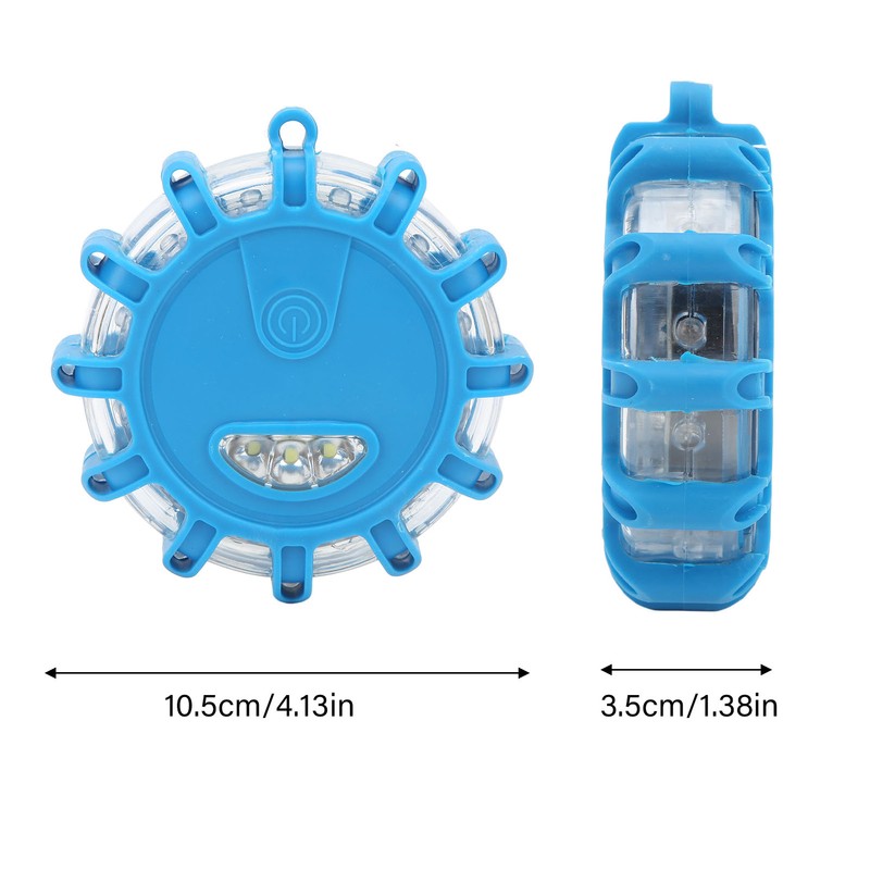 3pcs LED Road Flares Light 9 Modes Waterproof Shock Resistant