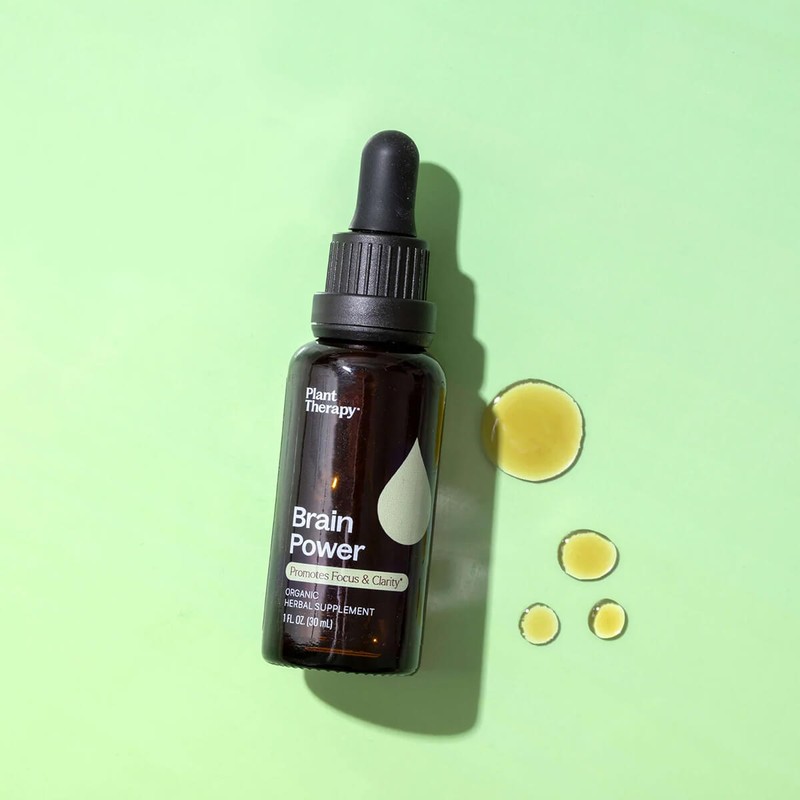 Plant Therapy Organic Herbal Tincture - Brain Power, 30ml