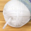 JubileeYarn Sponge Yarn - per 50g ball 02 Sparkle White